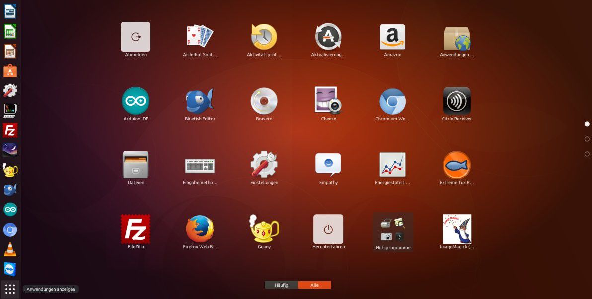 GNOME Shell 3.26 zuerst in  Ubuntu 17.10