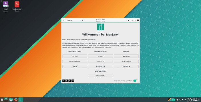 Manjaro Linux 17.0.3 »Gellivara« veröffentlicht