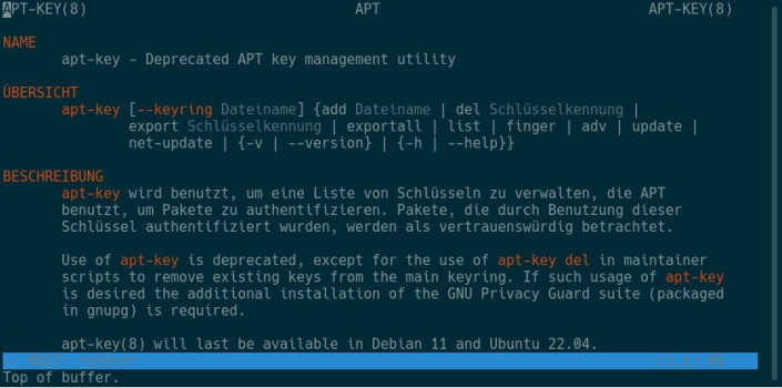 Debian 11: Repositories aus 3. Hand ohne apt-key einbinden