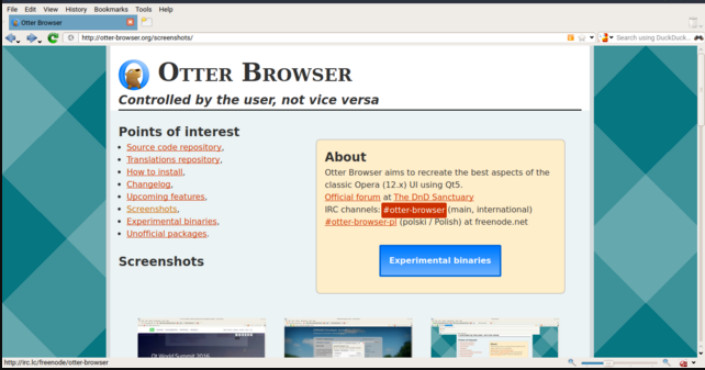 Otter Browser erreicht stabile Version